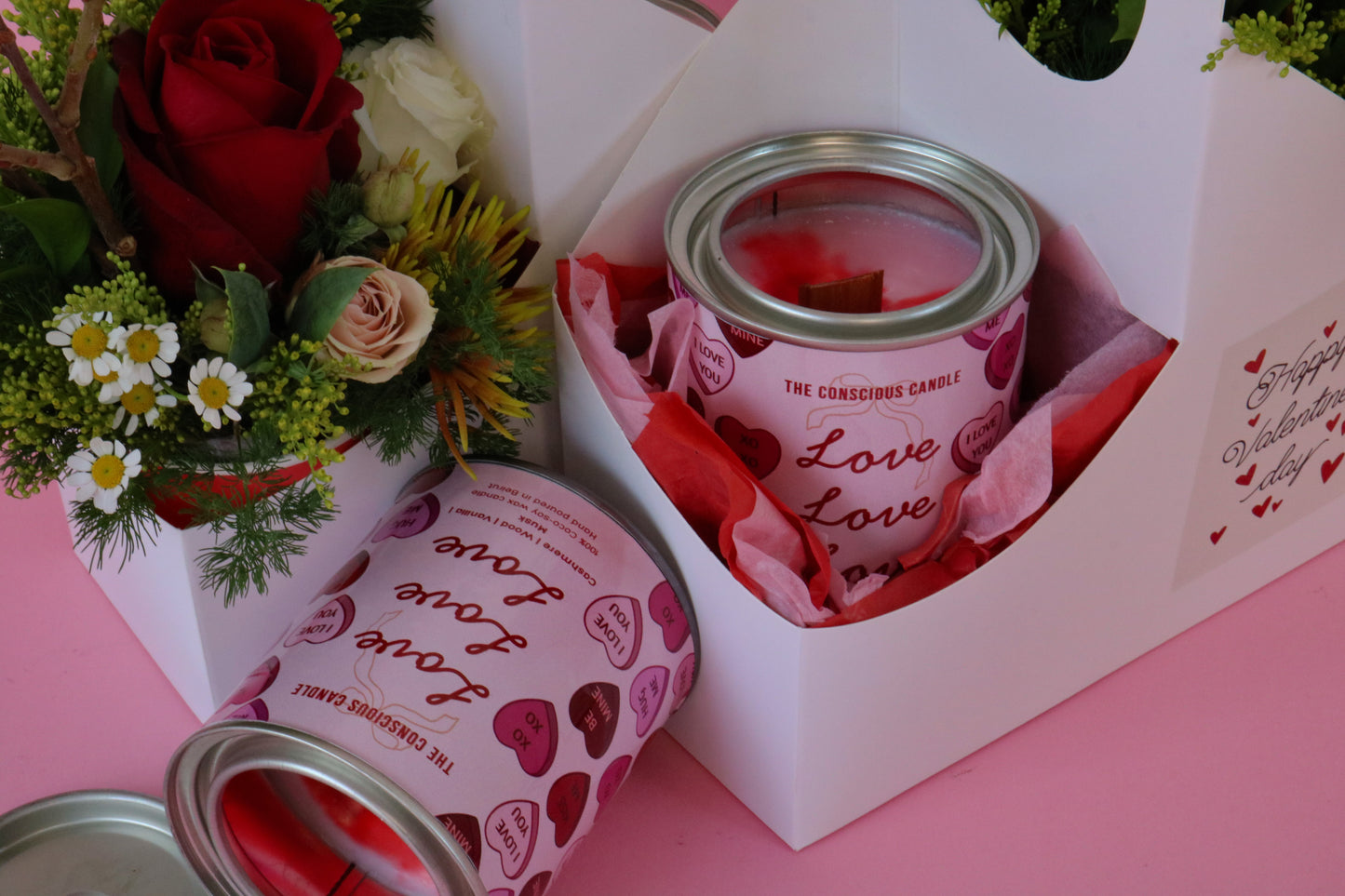 Love Love Love Candle